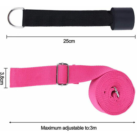 Yoga Flexibilité Étirement Jambe Brancard Sangle Pour Ballet Cheer Danse  Gymnastique Entraîneur Yoga Flexibilité Jambe Stretch Belt