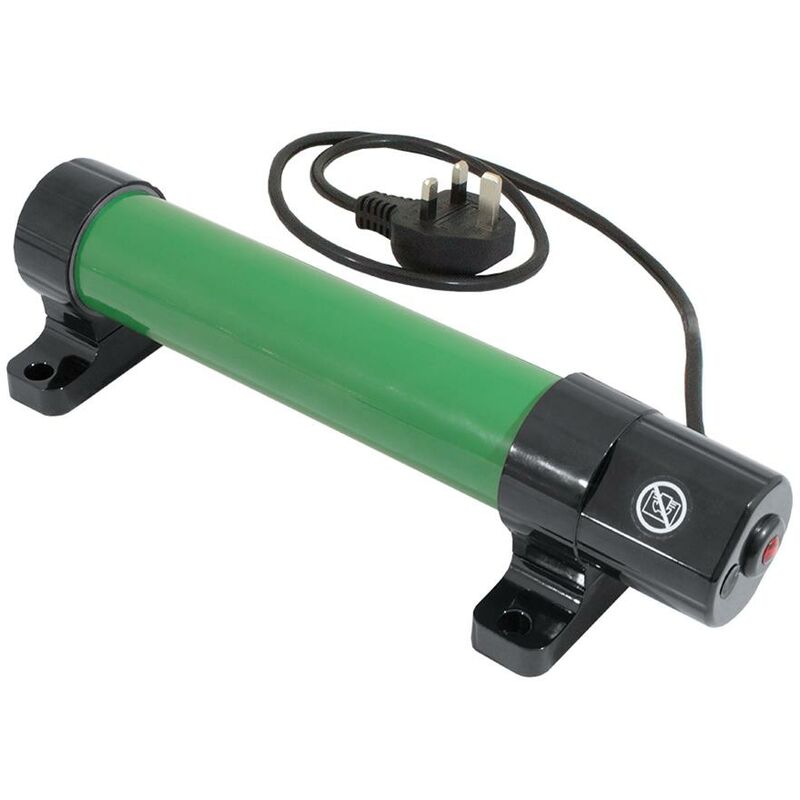 LightHouse 305mm ECOHEAT 45W Tube Heater for Greenhouse, workshop, garage