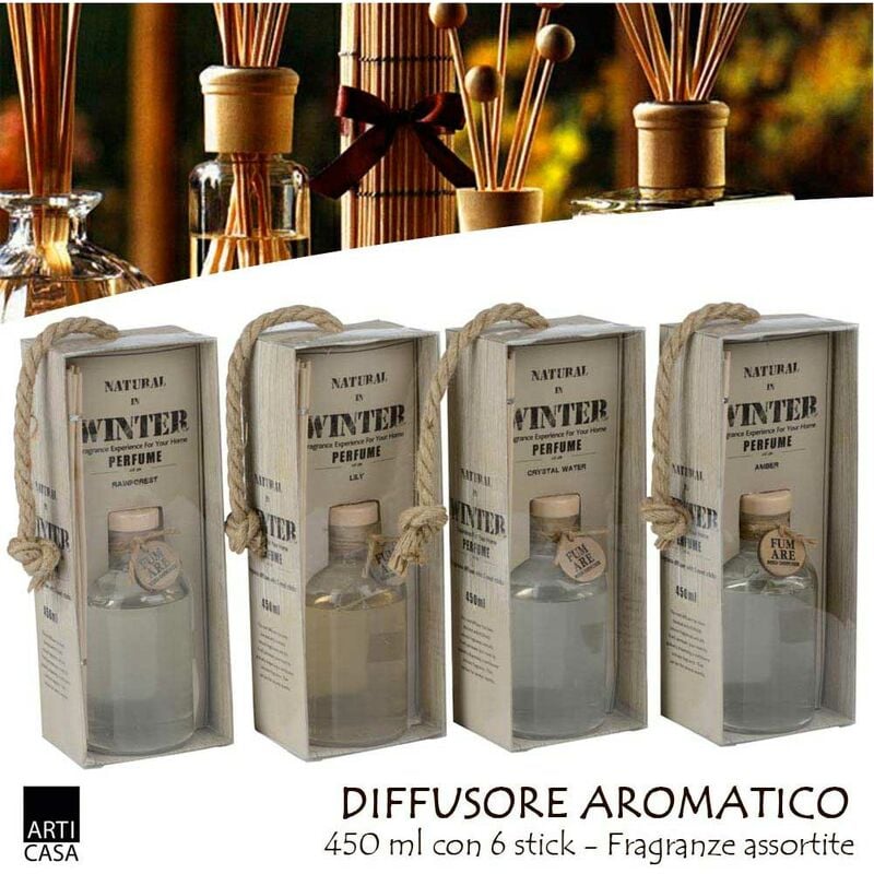 Diffuseur Parfum Maison Electrique 450ML Ultrasonique Diffuseur d