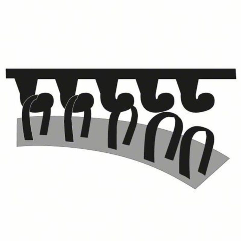 Plato De Lijado Para Lijadora Bosch - 150mm, Cierre Autoadherente, Dureza Media, Compatible Con GEX 150, PEX 420 Y Similares