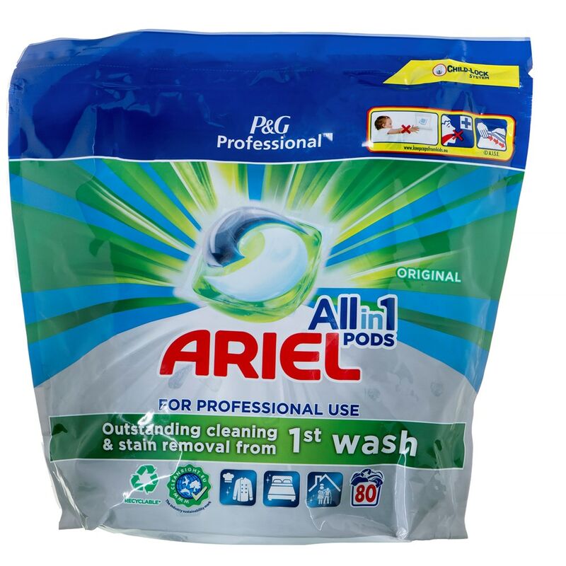 Ariel Professional® - Allin1 Pods Cápsulas De Detergente Líquido