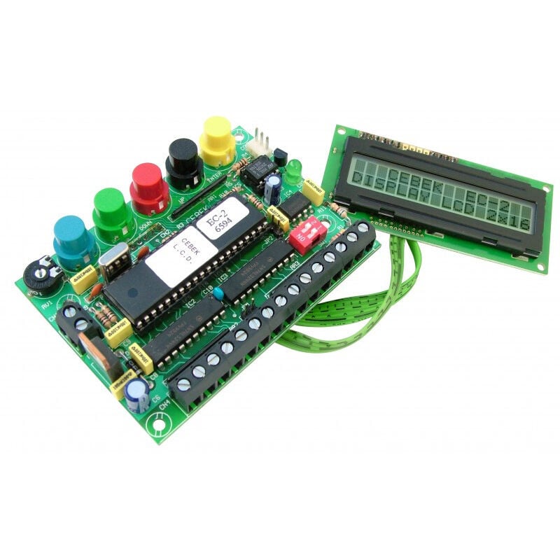 Modulo Display Lcd Programable De 15 Mensajes Ec-2 Cebek Ec2