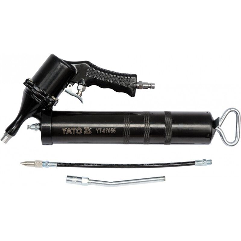 Pistola Ingrassatrice Pneumatica E Manuale 400cc – Professionale Per Agricoltura, Officine E Manutenzione | Serbatoio Grasso 400 Cm³