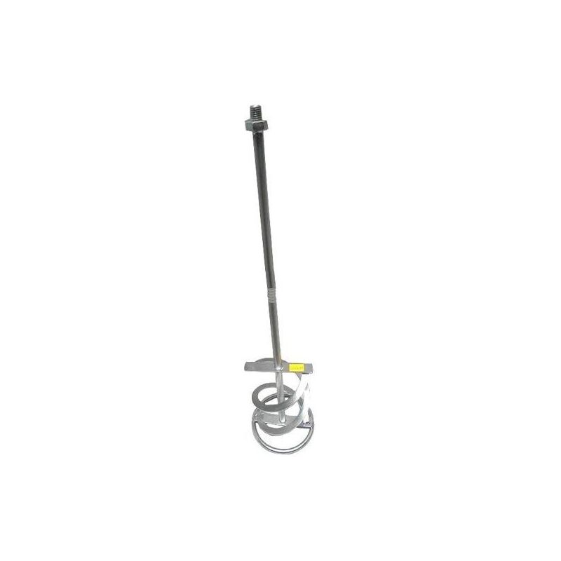 Utilia Triple Spiral Mixer Whip – M14 Attachment, 120-140-160 X 600mm For Malt Mixer/Glue