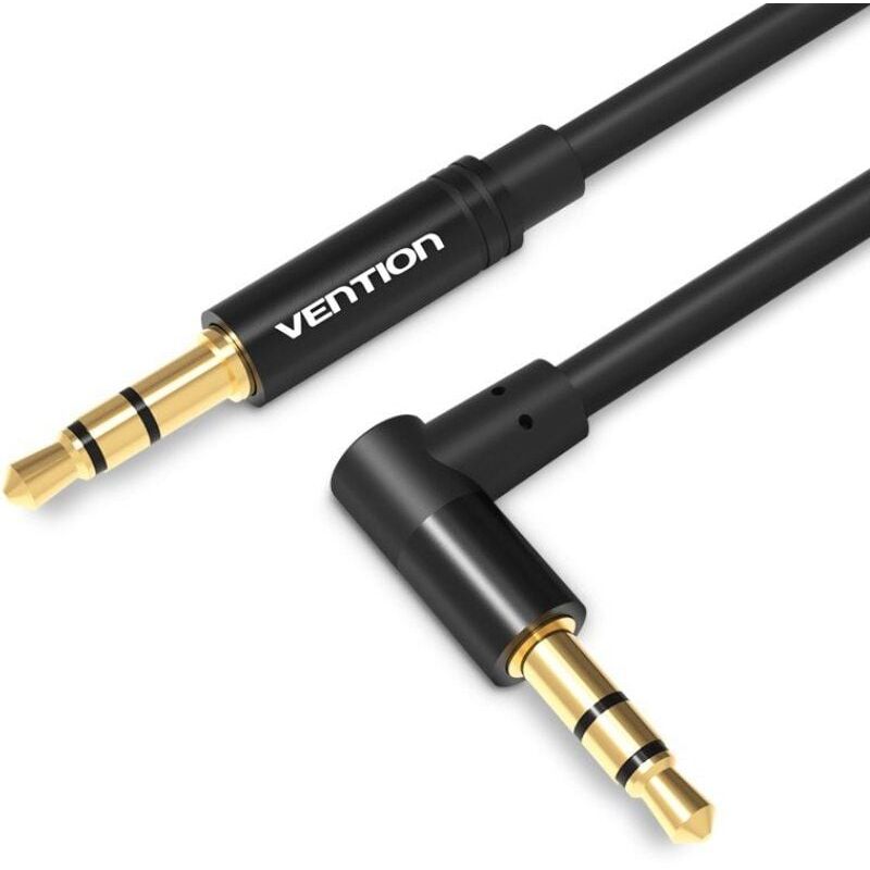 Cable Audio Estéreo Jack 3.5mm Macho A Hembra 1.5m - Negro, Para Conectar Móvil, Tablet O PC A Altavoces O Auriculares