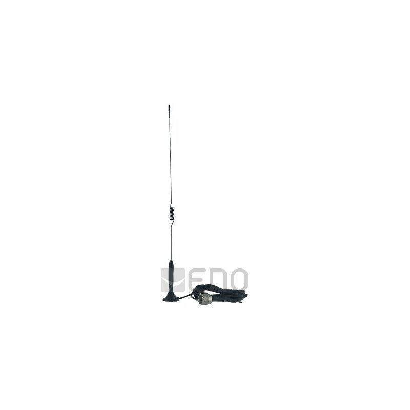 Antenna CB Midland Ministar 27 – Per Radio Ricetrasmittenti, 25W, Base Magnetica, Cavo 3m