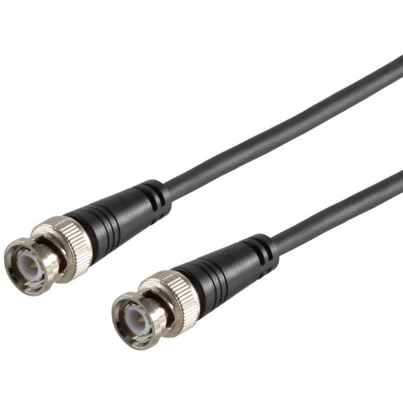 Cable Coaxial RG58 Multihilo Negro, 50 Ohmios, Longitud 30 Metros - Para Instalaciones De Radio, Antenas Y Comunicaciones
