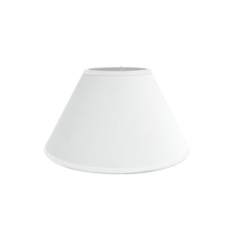 FAB 157324001  Pantalla Clara E27 Blanca 40dx20dx26h Conica Cerrada