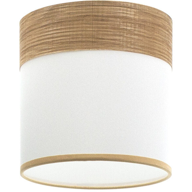 Pantalla De Tela Para Lámpara E27, Disponible En Varios Tamaños (20, 25, 30 Cm) Y Colores, Fabricada En Europa, Ideal Para Lámparas De Techo O Mesa