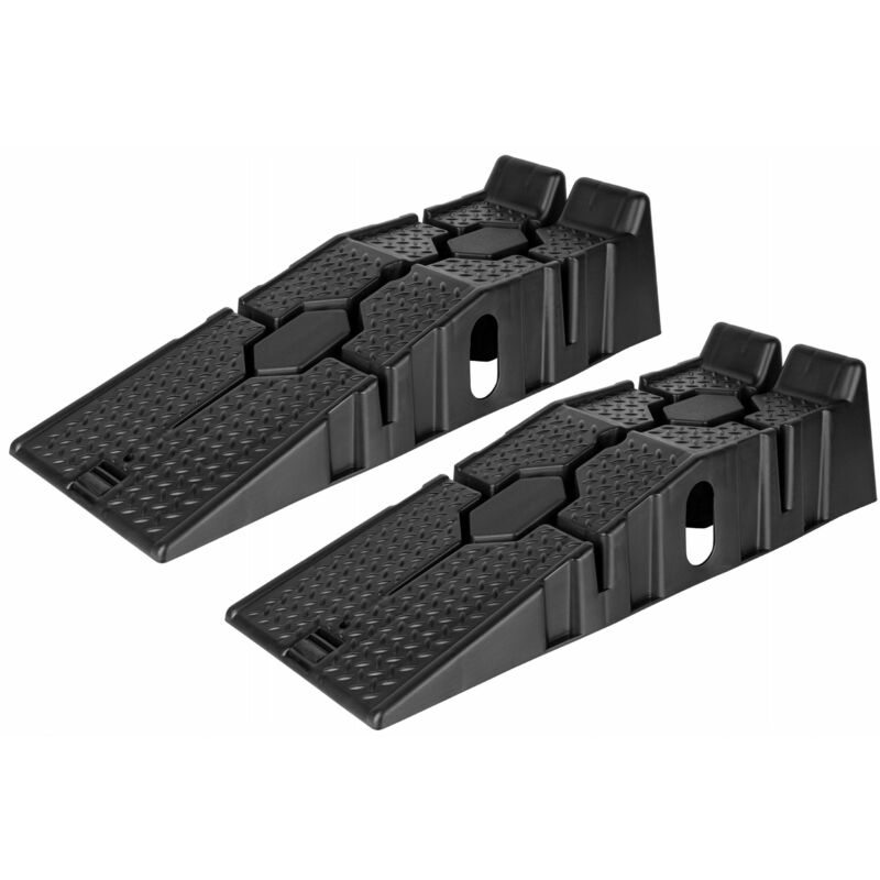 Rampa para coche plástica Awtools, paquete de 2 piezas, ideal para ...
