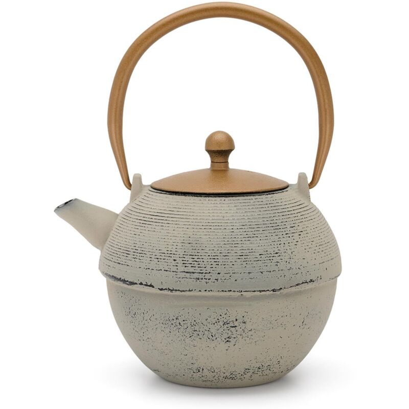 Bredemeijer - Set De 2 Tasses à Thé En Fonte Jang Gris Béton – Élégance Et Robustesse