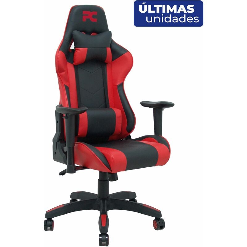 Gaming 7217dbsprj Piqueras y crespo negro atalaya similpiel rojo piqu7 sillagamingatalayasimilpielnegrorojo de oficina acacia one size piel