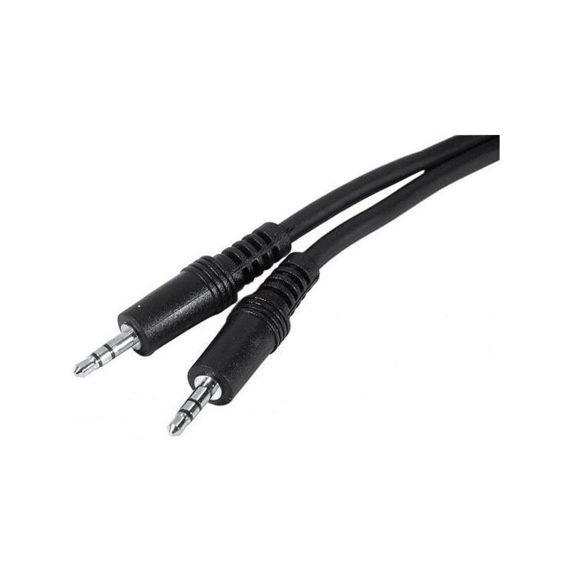 Goobay Cable de audio estéreo 3.5 mm Acodado 1 m - Cable de audio