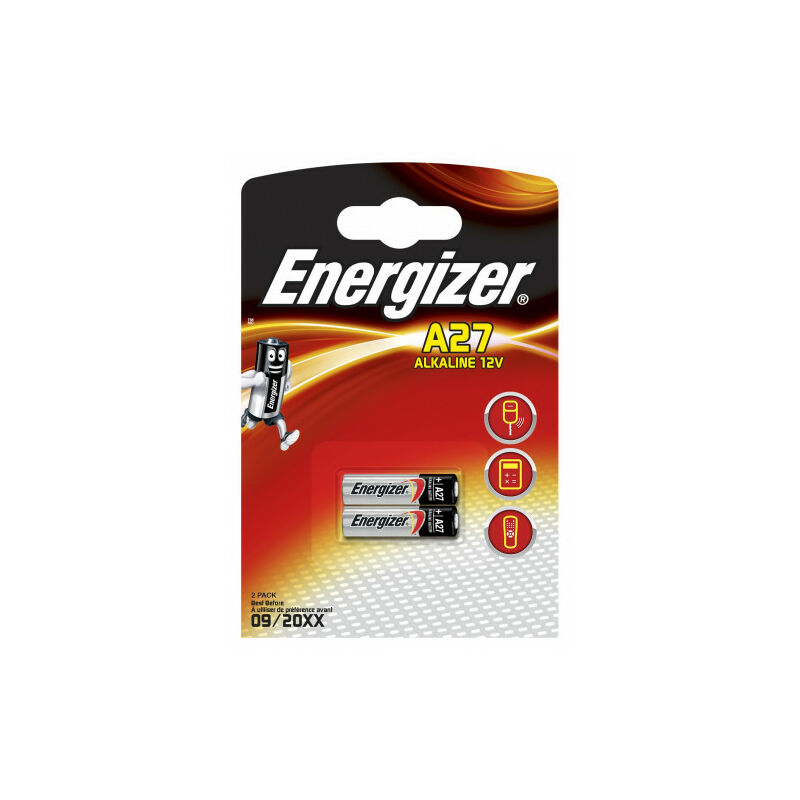 Blister 2 pilas especiales modelo a27 energizer 639333