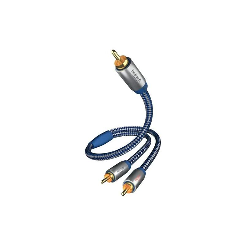 Inakustik Premium Cable de audio y subwoofer 1 conector rca 2 3