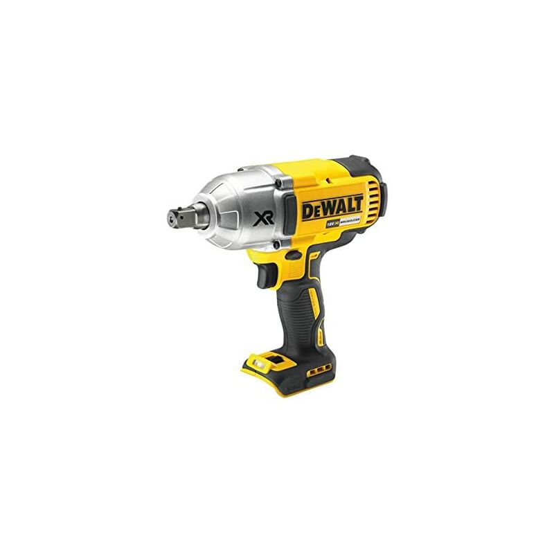 DEWALT DCF899N-XJ - Llave de impacto sin escobillas XR 18V, Luz LED y carcasa de magnesio, 2400imp/min, 3 velocidades (0-400/1200/1900rpm), Sin cargador/batería