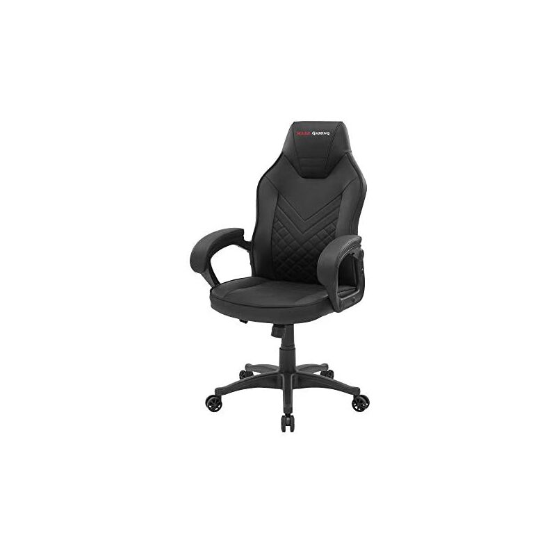 Mars Gaming MGCXONEBK, Silla Gaming Premium, PU, AIR-Tech, Clase 4, Negro