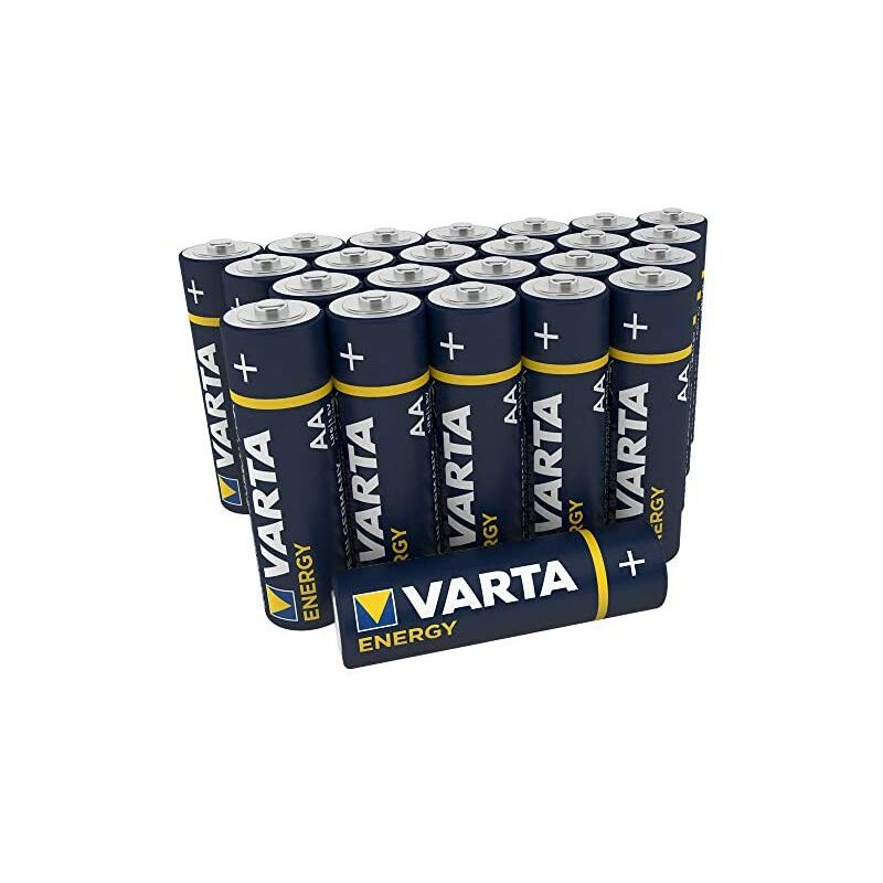 Varta Energy Pack 24 pilas alcalinas lr6 microbatería alcalina de mignon lr06 paquete unidades – made germany adecuado para radios y relojes aaa lr03 30 ideal sandisk sdsqua4032ggn6ma 10 u1 32