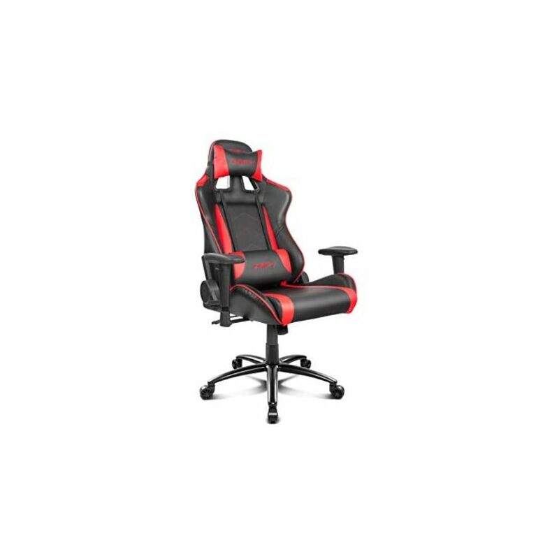 Drift DR150BR - Silla Gaming Profesional, (Poilipiel Alta Calidad, Ergonómica), Color Negro/Rojo