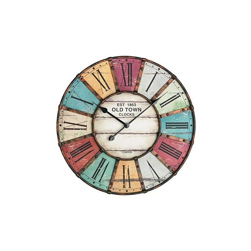 TFA Dostmann 60.3021 - Reloj de Pared, Color Multicolor