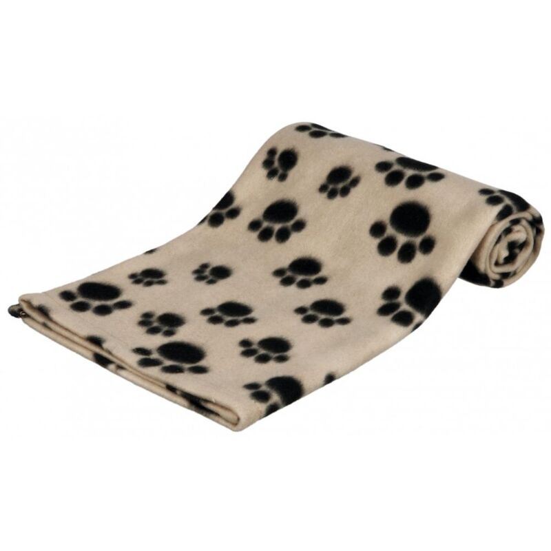 Trixie Manta para Perros Mascotas - Manta Sofa Suave Manta para Mascotas Perros Gatos Cálida Protección Manta Beany 100x70 cm Beige