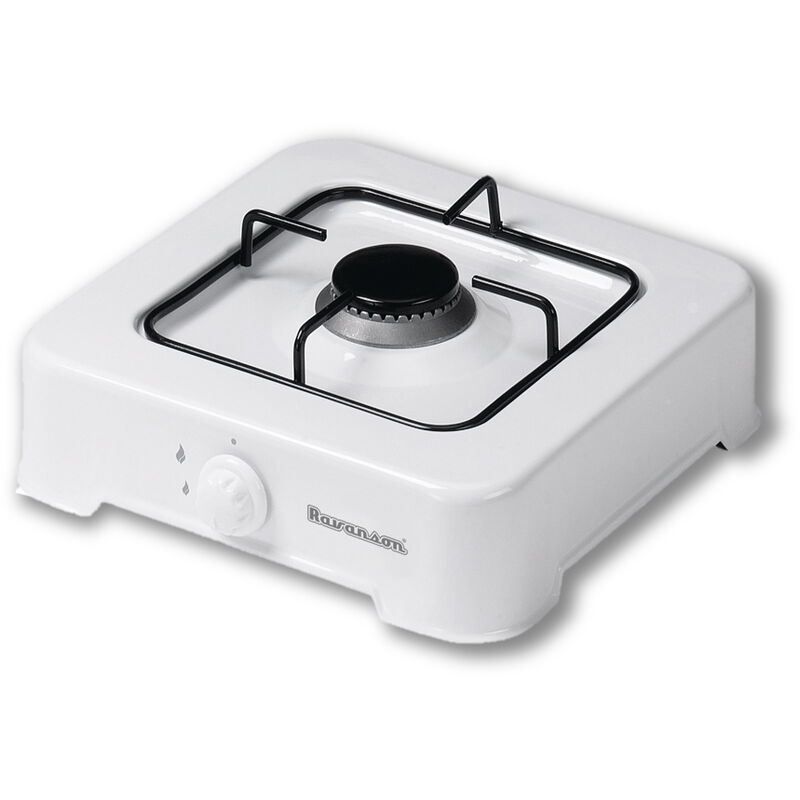 1-burner gas cooker ravanson k-01t (white)