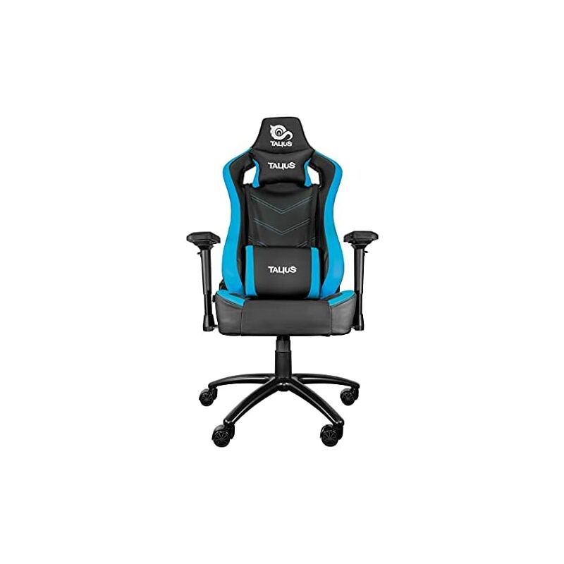 Talius silla gaming vulture - reposabrazos ajustables 4d - inclinacion ajustable hasta 180º - cojin lumbar y cervical - mecanismo butterfly - ruedas de nylon - piston de gas clase 4 - base metal - pes