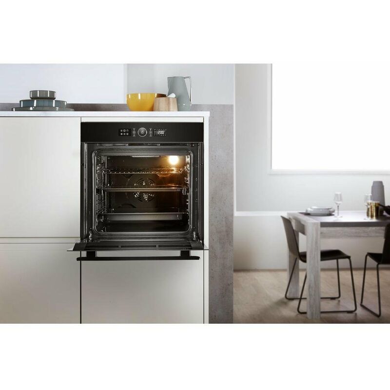 Horno Eléctrico Encastrable Whirlpool W6OM44PBS1P 3650W 73L Negro/Inox