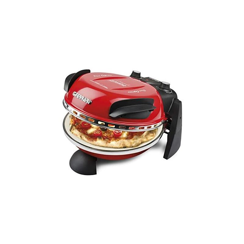 Horno para pizza G3 Ferrari G10006 Delizia, 1200 W, en rojo