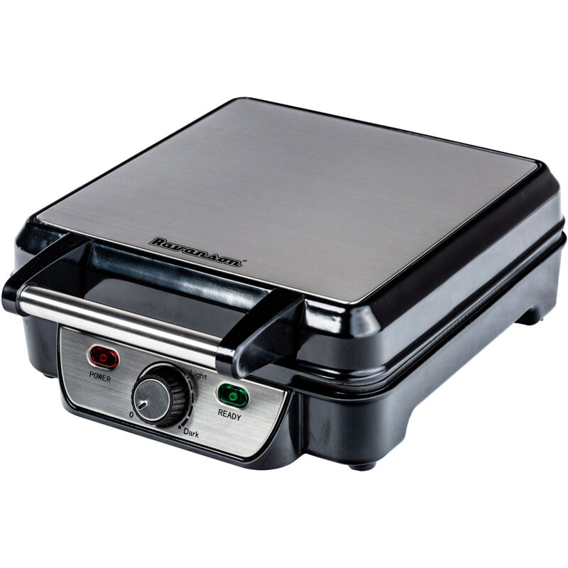 Ravanson gr-7030 waffle iron 4 waffle(s) 1100 w black