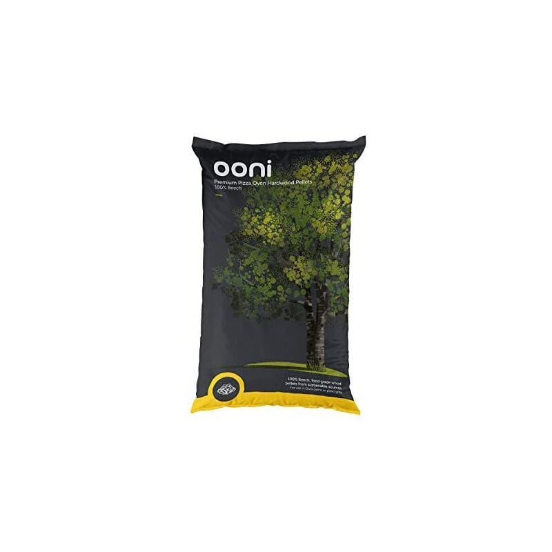 Ooni Pellets de Madera 10kg: Saco de pellets para Horno Pizza, Estufas de leña, Estufas de pellets, Saco Pellet