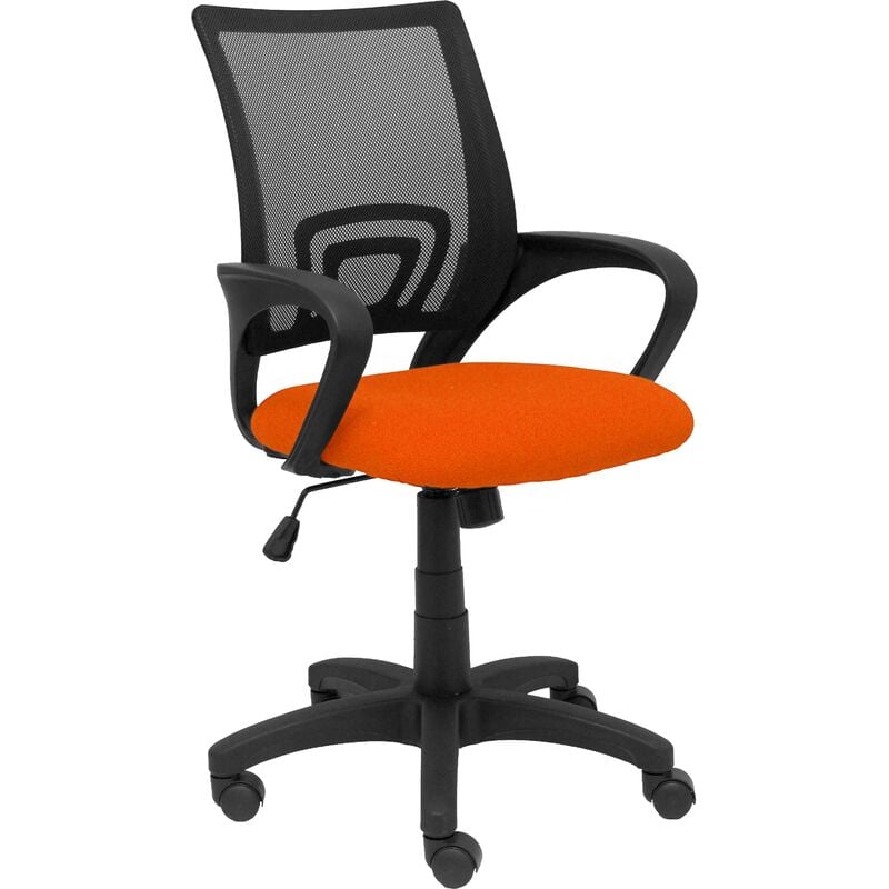 Silla Vianos Bali naranja oscuro piqueras y crespo extra grande