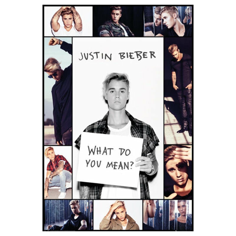 Poster justin bieber grid bravado