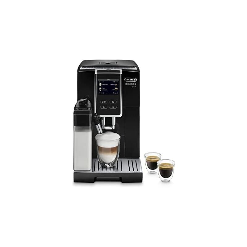 Delonghi Dinamica Plus ecam 370.70.b con sistema leche lattecrema cappuccino y espresso cafetera express ecam370.70.b 1450 w negro totalmente combinada 18 12 35