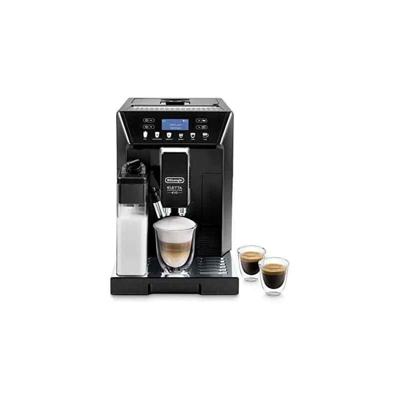 De'Longhi Perfetto Eletta Cappuccino, Máquina Automática de Café en Grano, Espresso, Cafetera, ECAM46.860.B, Negro