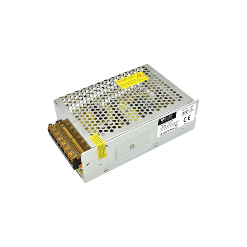 Fuente Alimentacion 12Vdc 150W 12,5Amp IP20 160x100x38mm SILVER