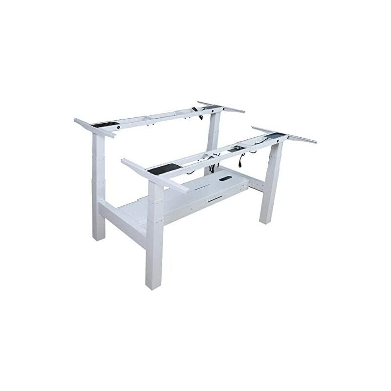 Estructura para mesa Denis 110-190x68x58-123cm - patas para mesa de acero,  estructura eléctrica ajustable en