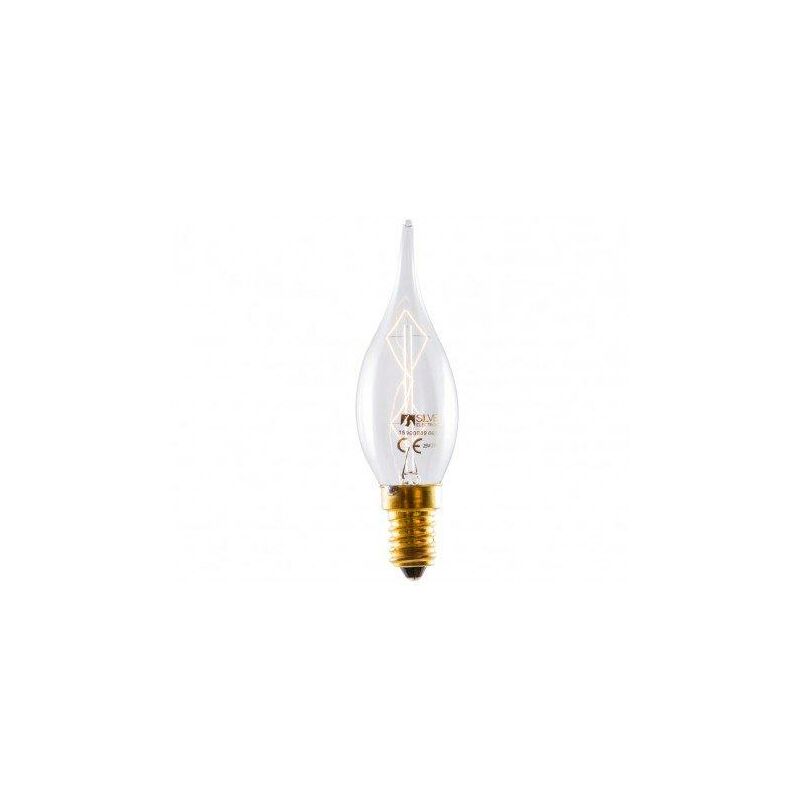 Bombilla Decorativa VELA RDISON VINTAGE E14 25W