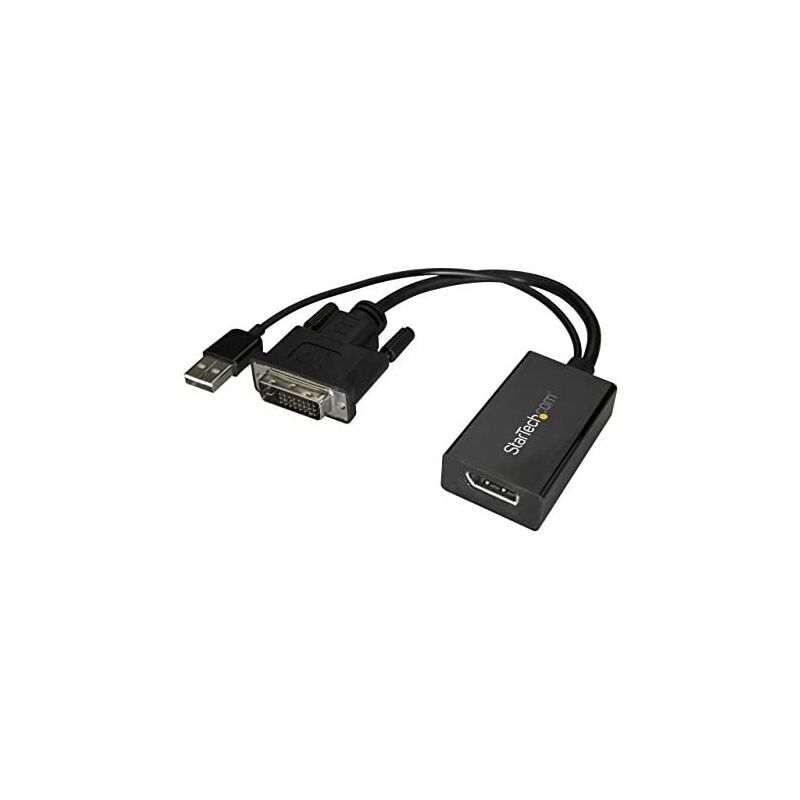 Convertidor De Startech fc17 adaptador displayport conversor startech.com alimentado por usb dp 1920x1200 dvi2dp2 1920x12002