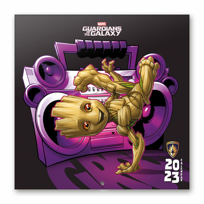 Calendario 2023 30x30 marvel i am groot