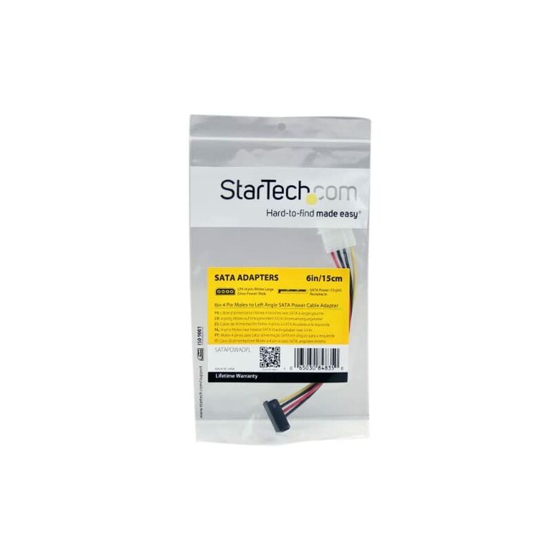 Cable SATA Startech con. B: Datos SATA Hembra de 7 vías, long