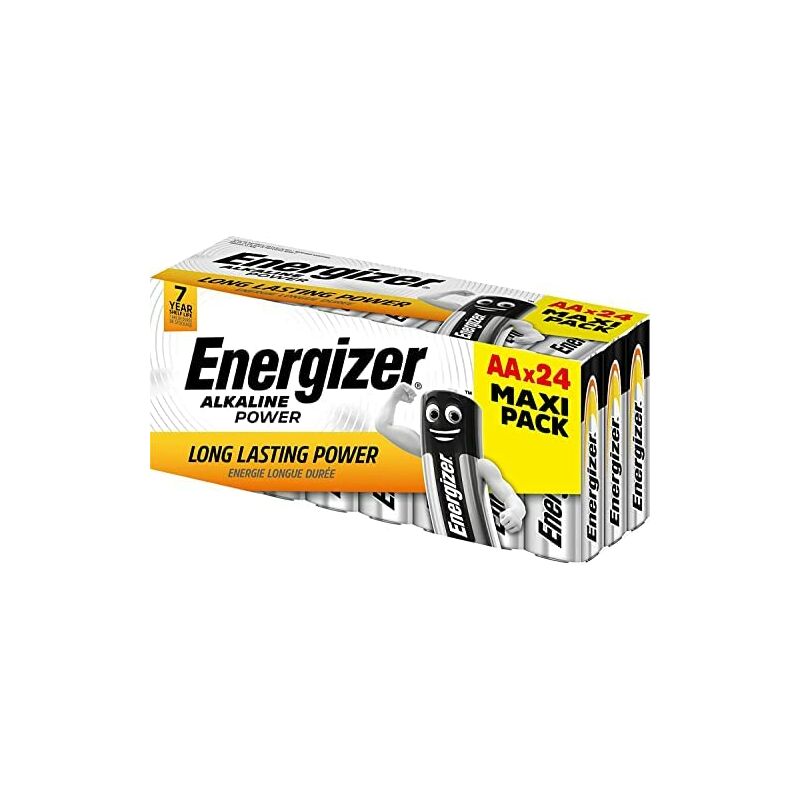 Energizer Pilas AAA de potencia alcalina (paquete de 32), baterías triple A  de larga duración