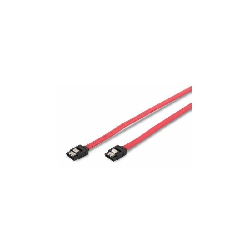 Ewent EC1510 cavo SATA 0,3 m SATA 7-pin Nero, Rosso