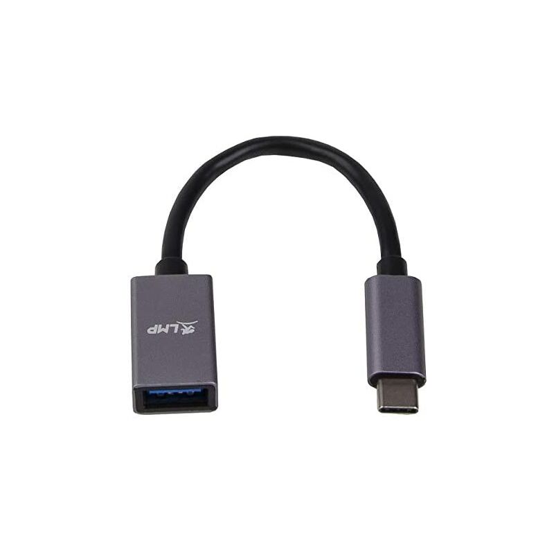 Adaptador USB-C a conector cilíndrico