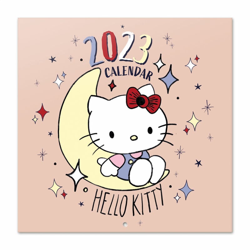 Calendario 2023 30x30 hello kitty