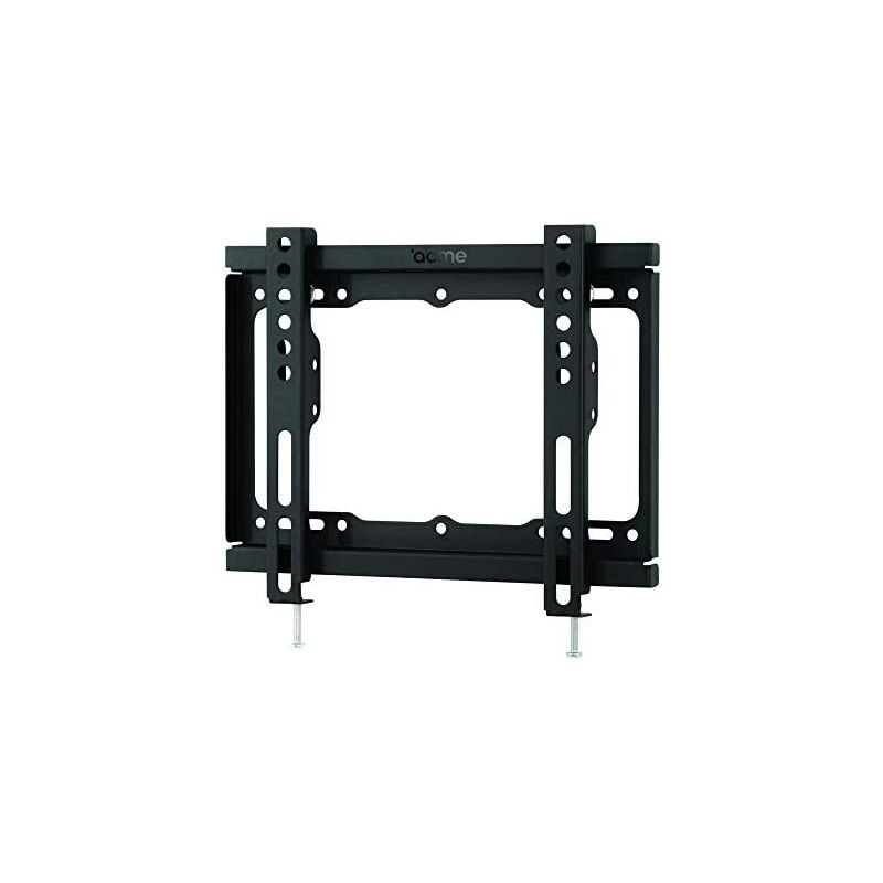 ACME MTSF11 - Soporte de pared para TV fijo de 17 a 42 pulgadas, hasta 20 kg de peso, la distancia a la pared es solo de 25 mm, MAX VESA DE 100X100 mm a 200X200 mm, instalación fácil y cómoda