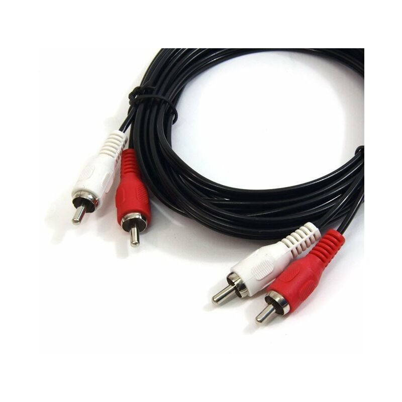 Comprar Cable Jack 3.5mm. a 2 RCA Macho CALIDAD 1,5 Metros Online