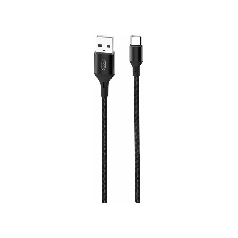 Cable de carga USB tipo C carga rápida de 2,4amp, color negro , 1