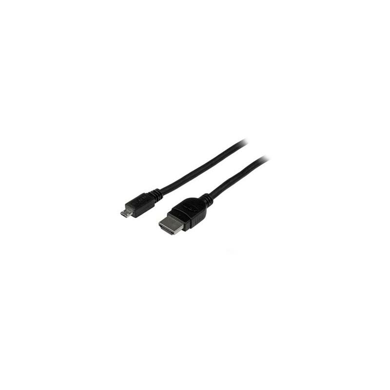 Cable mhl pasivo hdmi(19pin)male a usb micro-b(5pin) male mhdpmm3m·