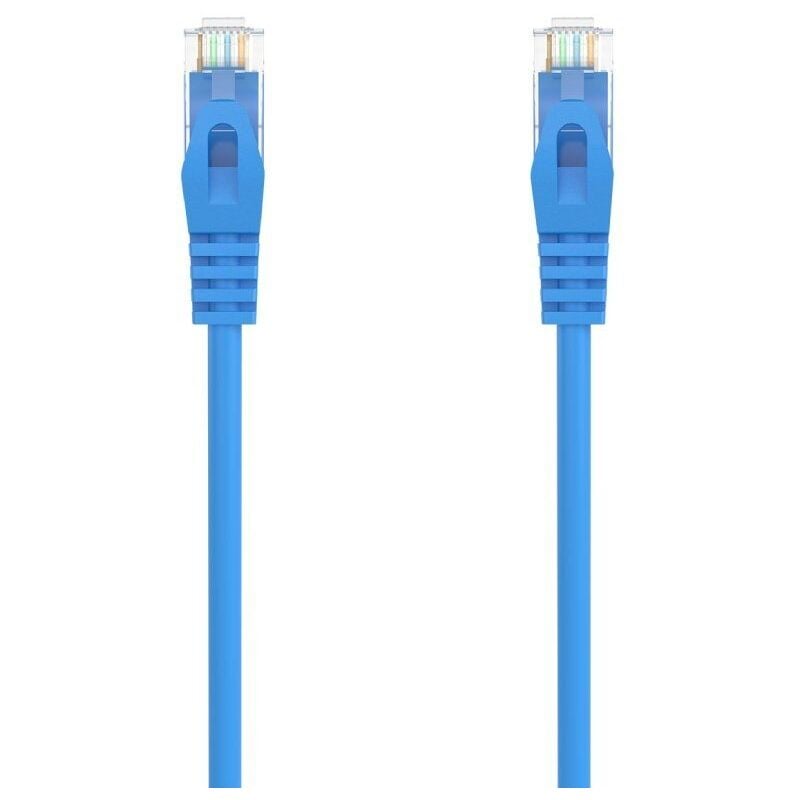 Cable de red latiguillo RJ45 Cat.5e UTP AWG24, gris, 15 metros, 10/100  Mbit/s - AISENS®